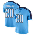 Elroe T.Titans #20 Tony Pollard Player Light Blue Limited Color Rush Home Game Stitched Jerseys
