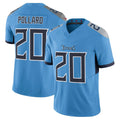 Elroe T.Titans #20 Tony Pollard Player Light Blue Vapor F.U.S.E. Limited Home Game Stitched Jerseys