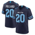 Elroe T.Titans #20 Tony Pollard Player Navy 2026 Rivalries Collection Home Game Stitched Jerseys
