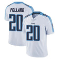 Elroe T.Titans #20 Tony Pollard Player White Limited Vapor Untouchable Home Game Stitched Jerseys