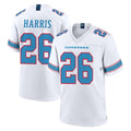 Elroe T.Titans #26 Marcus Harris Player White 2026 Game Home Stitched Jerseys