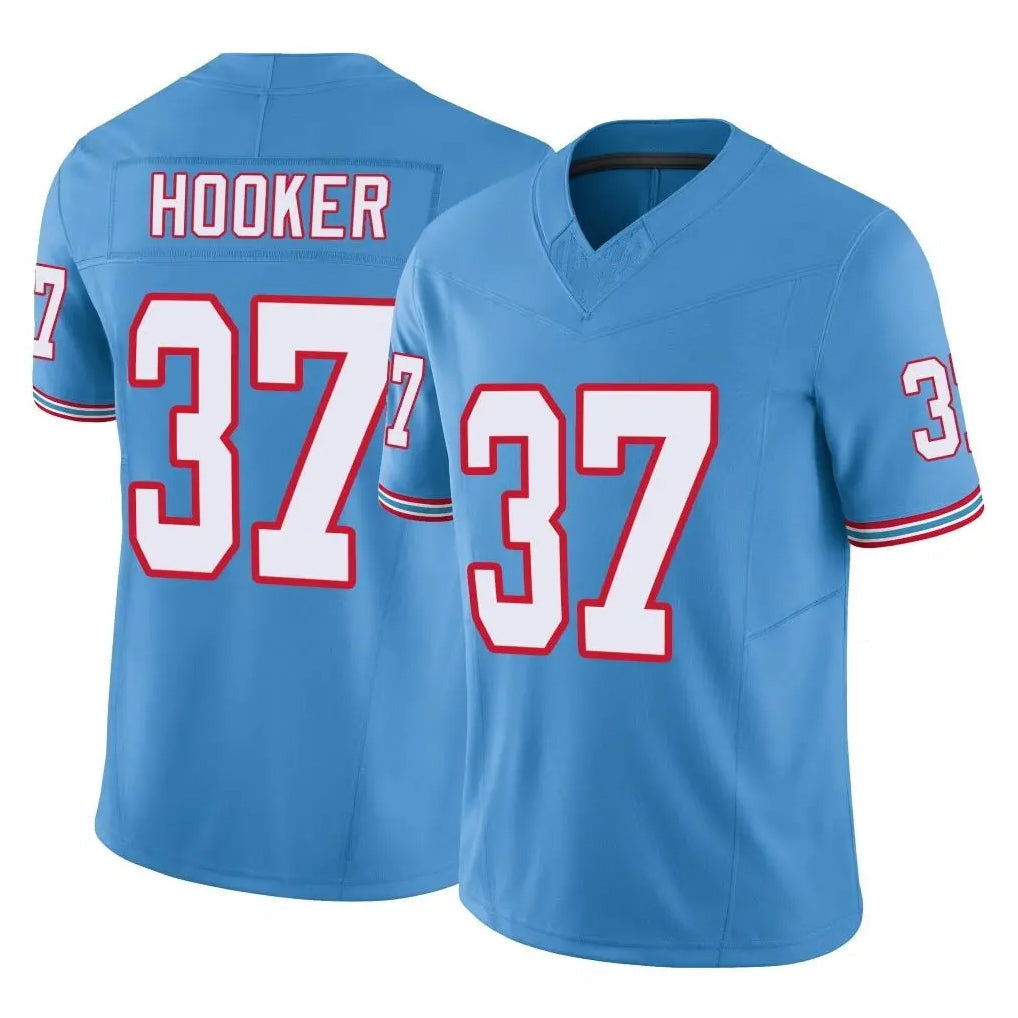 Elroe T.Titans #37 Amani Hooker Player Light Blue Limited Vapor F.U.S.E. Home Game Stitched Jerseys