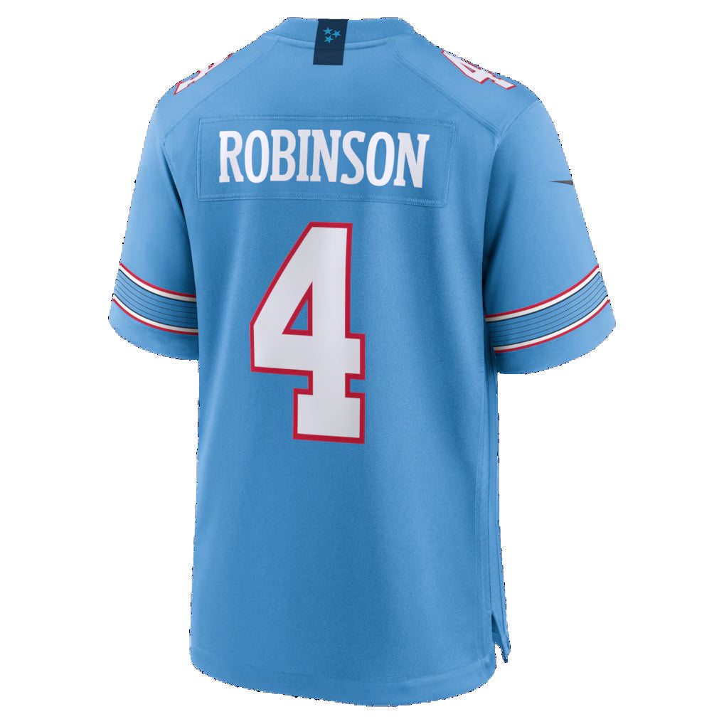 Elroe T.Titans #4 Wan'Dale Robinson Light Blue Team Game Stitched Jerseys
