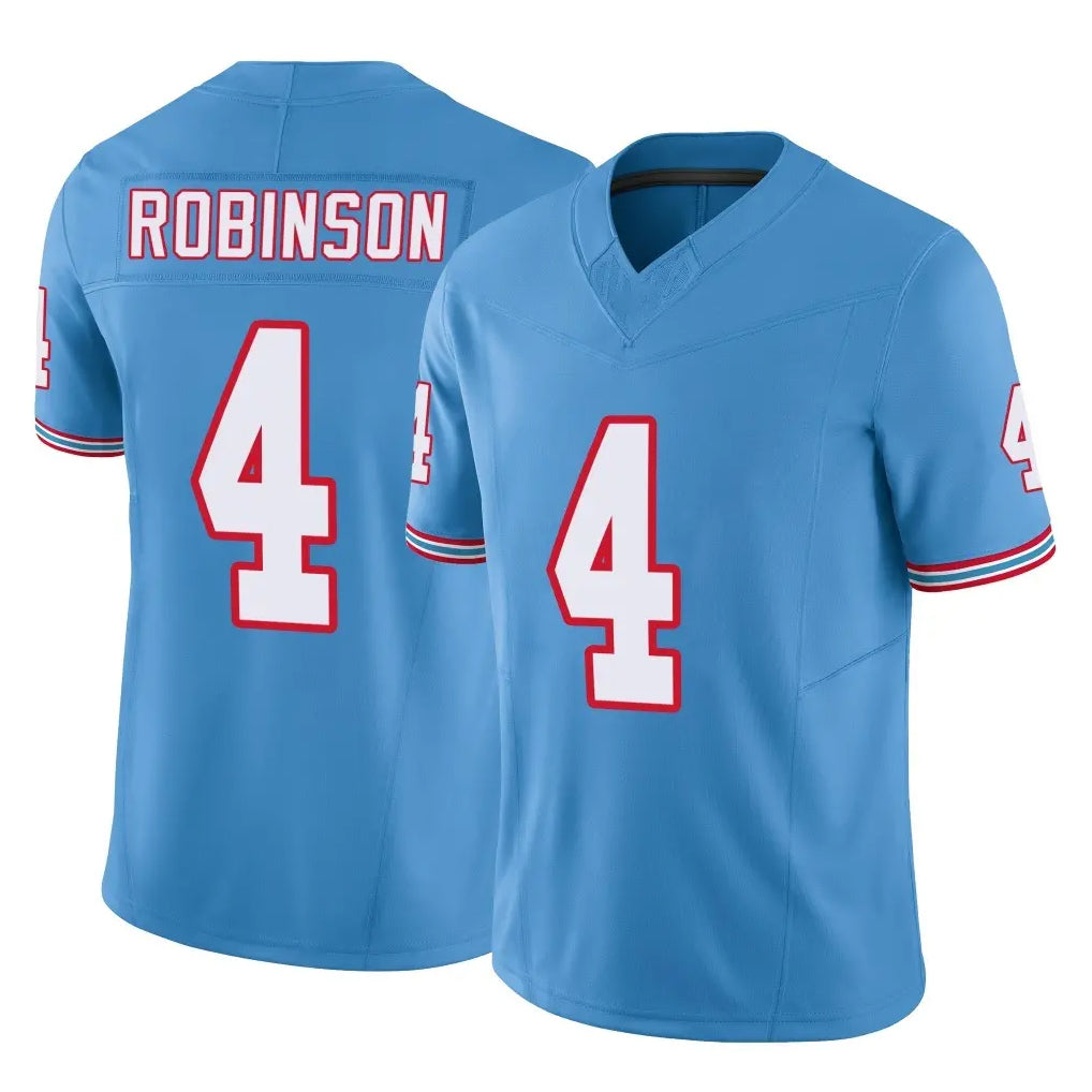 Elroe T.Titans #4 Wan'Dale Robinson Player Light Blue Limited Vapor F.U.S.E. Home Game Stitched Jerseys