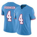 Elroe T.Titans #4 Wan'Dale Robinson Player Light Blue Limited Vapor F.U.S.E. Home Game Stitched Jerseys