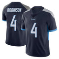 Elroe T.Titans #4 Wan'Dale Robinson Player Navy Limited Vapor Untouchable Home Game Stitched Jerseys