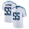 Elroe T.Titans #55 JC Latham Player White Limited Vapor Untouchable Home Game Stitched Jerseys