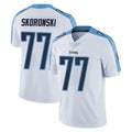 Elroe T.Titans #77 Peter Skoronski Player White Limited Vapor Untouchable Home Game Stitched Jerseys