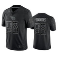 Elroe T.Titans #98 Jeffery Simmons Player Black RFLCTV Limited Stitched Jerseys