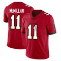 Elroe TB.Buccaneers #11 Jalen McMillan Player Red Limited Vapor Home Game Stitched Jerseys