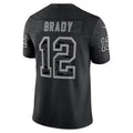 Elroe TB.Buccaneers #12 Tom Brady Player Black RFLCTV Limited Stitched Jerseys