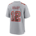 Elroe TB.Buccaneers #12 Tom Brady Player Gray Fashion Game Stitched Jerseys