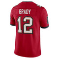 Elroe TB.Buccaneers #12 Tom Brady Player Red Vapor F.U.S.E. Limited Stitched Jerseys