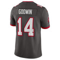 Elroe TB.Buccaneers #14 Chris Godwin Jr. Player Pewter Vapor Limited Stitched Jerseys