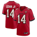 Elroe TB.Buccaneers #14 Chris Godwin Jr. Player Red 50th Anniversary Game Stitched Jerseys