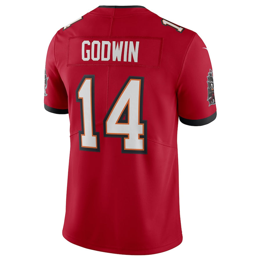 Elroe TB.Buccaneers #14 Chris Godwin Jr. Player Red Vapor Limited Stitched Jerseys