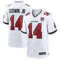 Elroe TB.Buccaneers #14 Chris Godwin Jr. Player White 50th Anniversary Game Stitched Jerseys