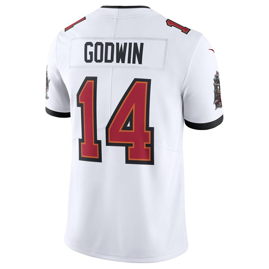 Elroe TB.Buccaneers #14 Chris Godwin Jr. Player White Vapor Limited Stitched Jerseys