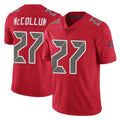 Elroe TB.Buccaneers #27 Zyon McCollum Player Red Limited Color Rush Home Game Stitched Jerseys