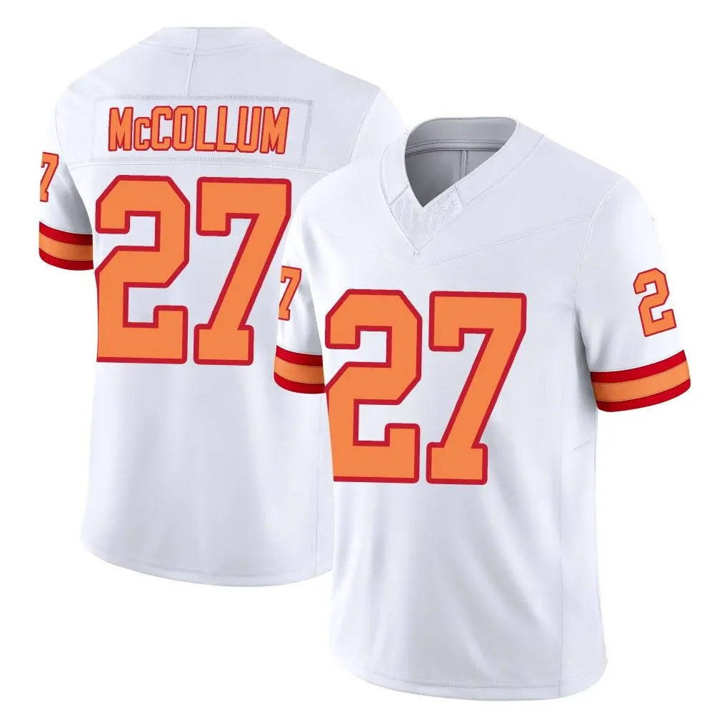 Elroe TB.Buccaneers #27 Zyon McCollum Player White Limited '76 Vapor F.U.S.E. Home Game Stitched Jerseys