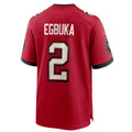 Elroe TB.Buccaneers #2 Emeka Egbuka Player Red Home Game Stitched Jerseys