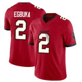 Elroe TB.Buccaneers #2 Emeka Egbuka Player Red Limited Vapor F.U.S.E. Home Game Stitched Jerseys