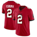 Elroe TB.Buccaneers #2 Emeka Egbuka Player Red Limited Vapor Home Game Stitched Jerseys