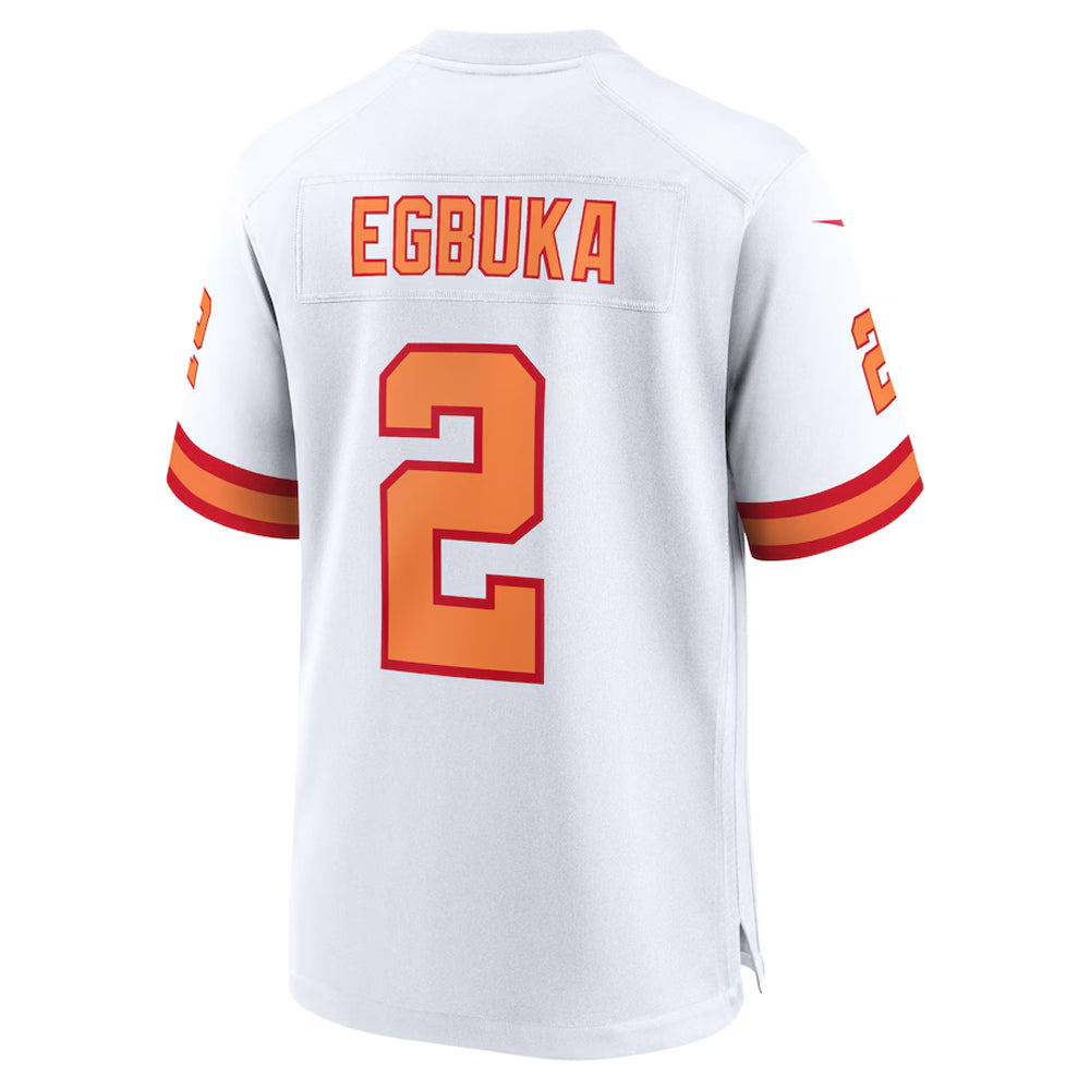 Elroe TB.Buccaneers #2 Emeka Egbuka Player White 50th Season Game Stitched Jerseys