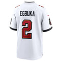 Elroe TB.Buccaneers #2 Emeka Egbuka Player White Home Game Stitched Jerseys