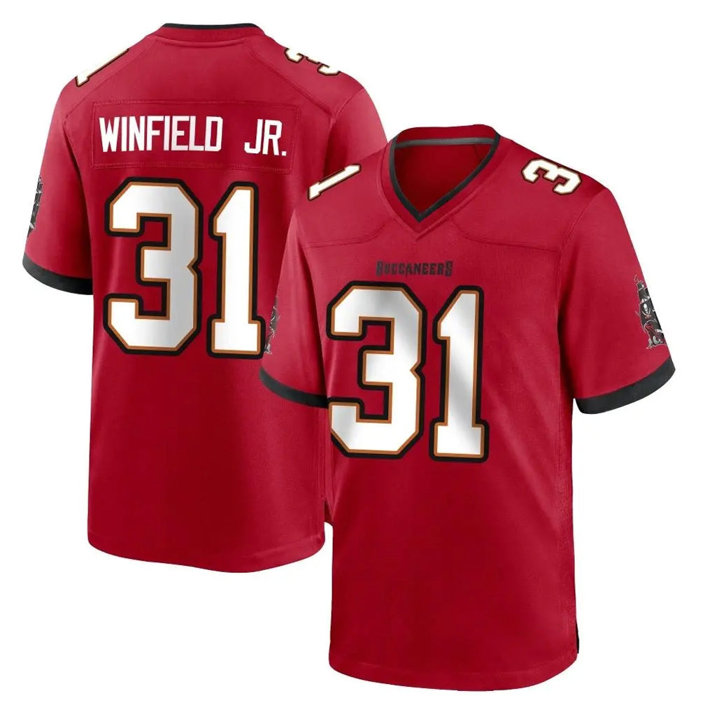 Elroe TB.Buccaneers #31 Antoine Winfield Jr. Player Red Home Game Stitched Jerseys