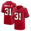 Elroe TB.Buccaneers #31 Antoine Winfield Jr. Player Red Home Game Stitched Jerseys