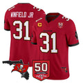 Elroe TB.Buccaneers #31 Antoine Winfield Jr. Player Red Limited 2026 Season Vapor F.U.S.E. Home Game Stitched Jerseys