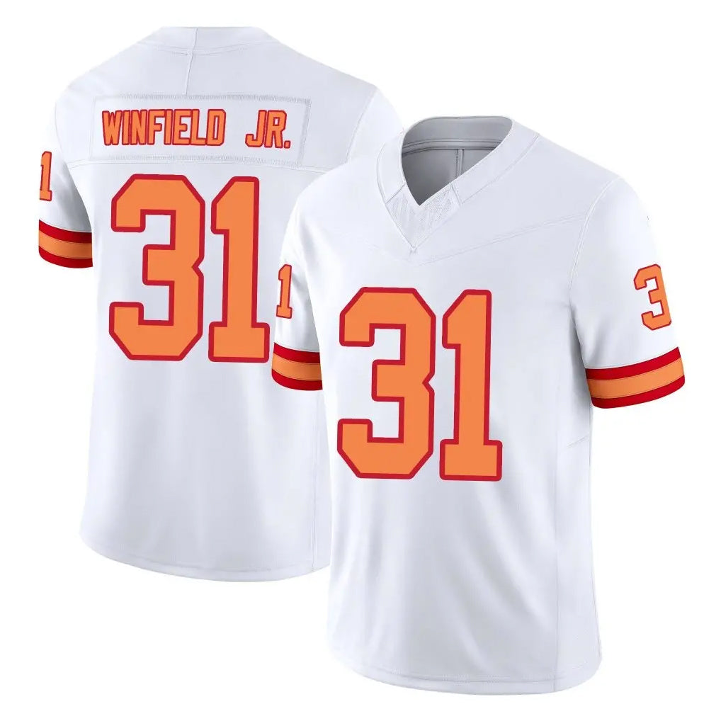 Elroe TB.Buccaneers #31 Antoine Winfield Jr. Player White Limited '76 Vapor F.U.S.E. Home Game Stitched Jerseys