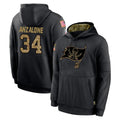 Elroe TB.Buccaneers #34 Alex Anzalone Player Black Salute to Service Sideline Performance Pullover Hoodies Home Game Stitched Jerseys