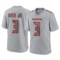 Elroe TB.Buccaneers #3 Rueben Bain Jr. Player Gray Atmosphere Fashion Home Game Stitched Jerseys