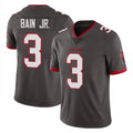 Elroe TB.Buccaneers #3 Rueben Bain Jr. Player Pewter Limited Alternate Vapor Home Game Stitched Jerseys