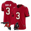 Elroe TB.Buccaneers #3 Rueben Bain Jr. Player Red Limited 2026 Season Vapor F.U.S.E. Home Game Stitched Jerseys