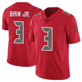 Elroe TB.Buccaneers #3 Rueben Bain Jr. Player Red Limited Color Rush Home Game Stitched Jerseys
