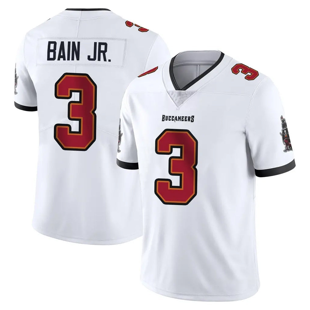 Elroe TB.Buccaneers #3 Rueben Bain Jr. Player White Limited Vapor Untouchable Home Game Stitched Jerseys