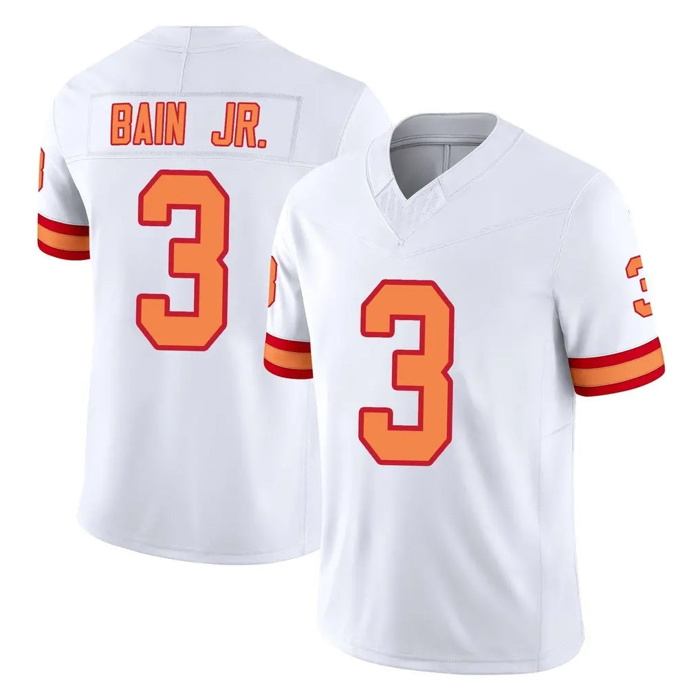 Elroe TB.Buccaneers #3 Rueben Bain Jr. Player White Limited '76 Vapor F.U.S.E. Home Game Stitched Jerseys