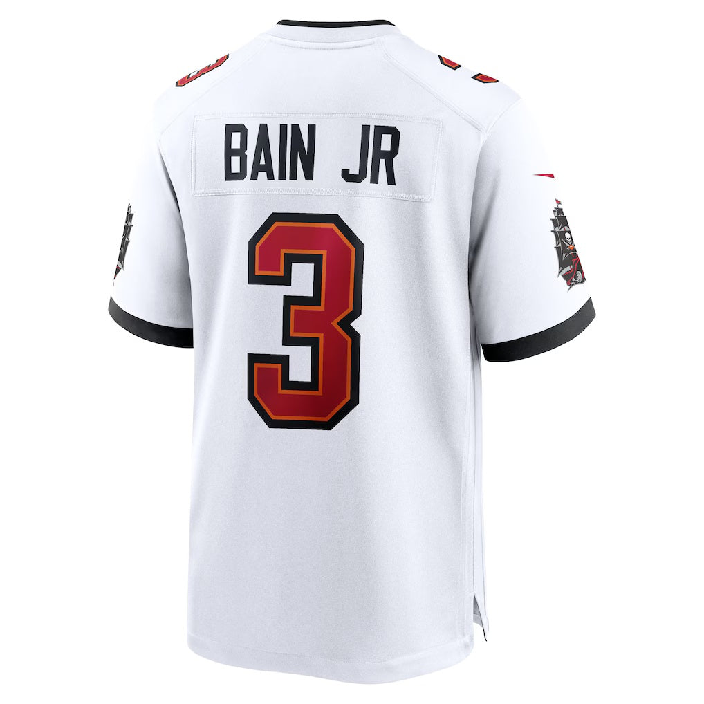 Elroe TB.Buccaneers #3 Rueben Bain Jr. White Game Stitched Jerseys