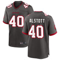 Elroe TB.Buccaneers #40 Mike Alstott Player Pewter Game Stitched Jerseys
