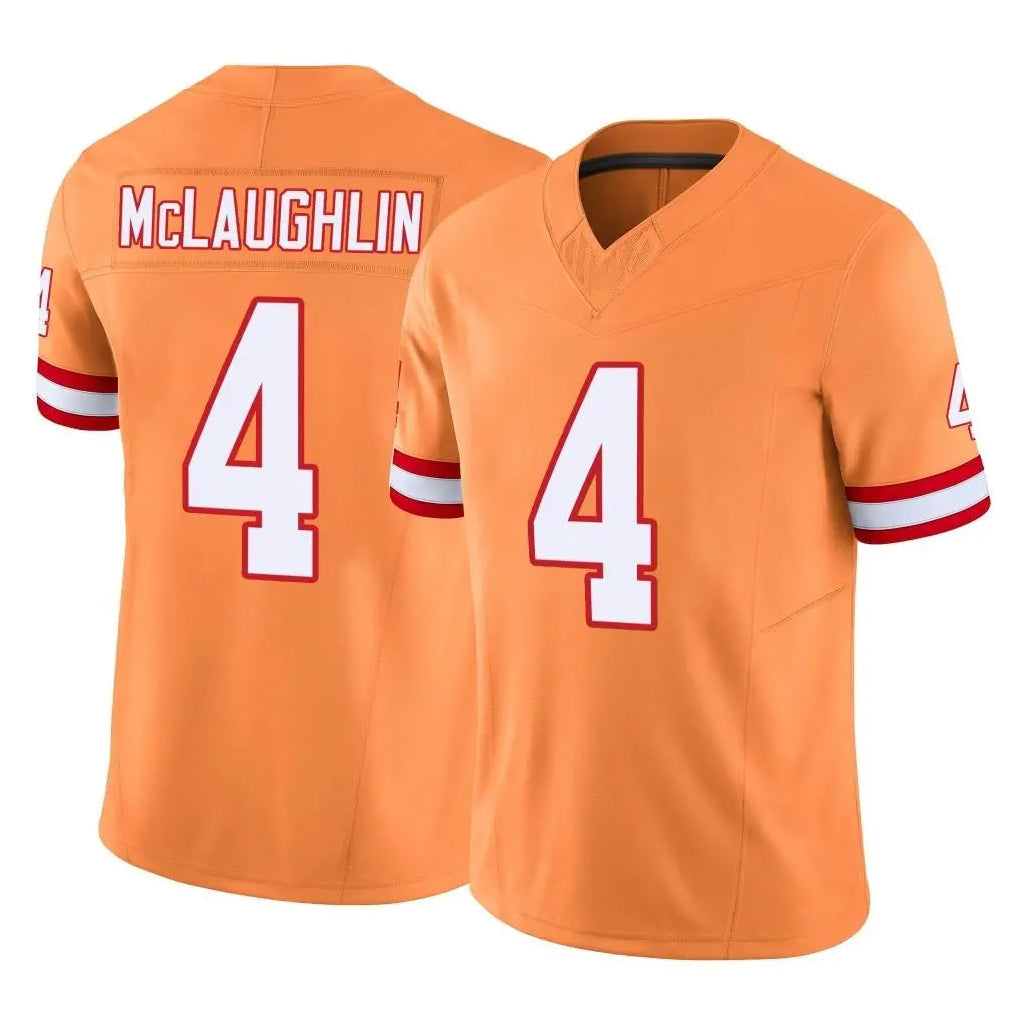 Elroe TB.Buccaneers #4 Chase McLaughlin Player Orange Limited Vapor F.U.S.E. Home Game Stitched Jerseys