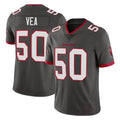 Elroe TB.Buccaneers #50 Vita Vea Player Pewter Limited Alternate Vapor Home Game Stitched Jerseys
