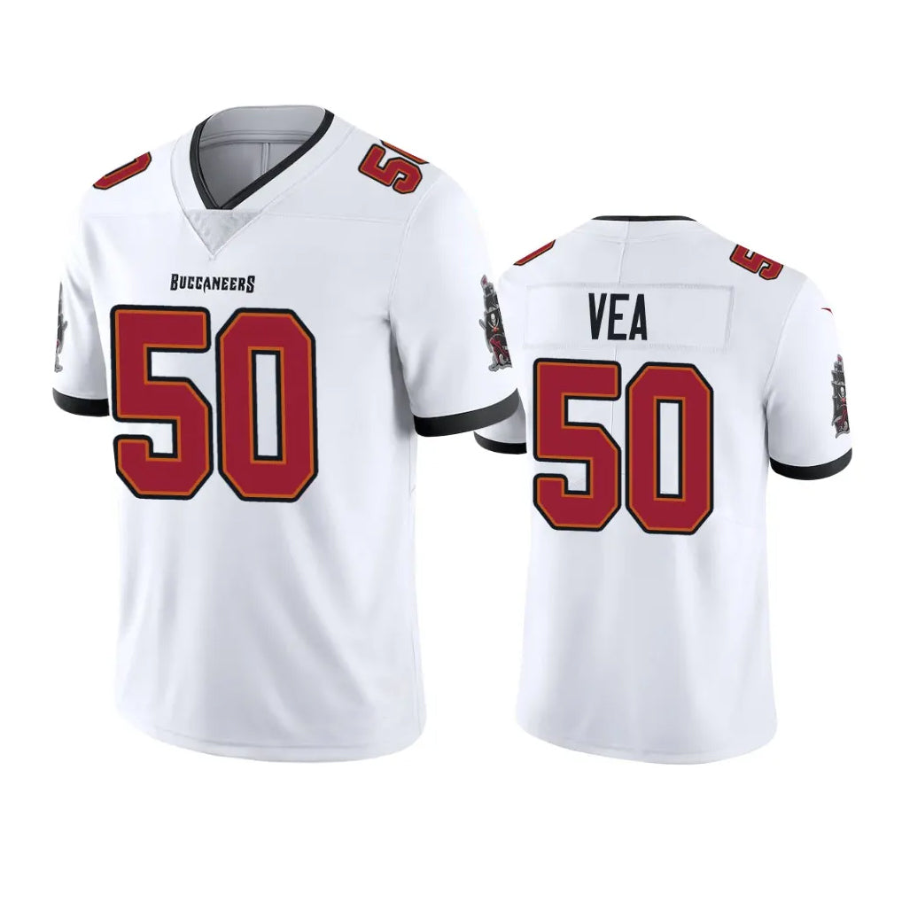 Elroe TB.Buccaneers #50 Vita Vea Player White Limited Vapor Untouchable Home Game Stitched Jerseys