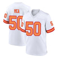 Elroe TB.Buccaneers #50 Vita Vea Player White '76 Home Game Stitched Jerseys