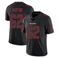 Elroe TB.Buccaneers #62 Graham Barton Player Black Impact Limited Home Game Stitched Jerseys