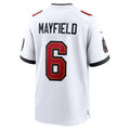 Elroe TB.Buccaneers #6 Baker Mayfield Player White Game Stitched Jerseys