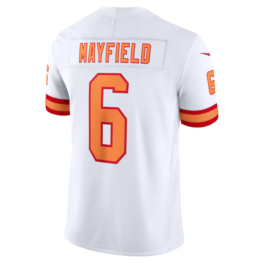 Elroe TB.Buccaneers #6 Baker Mayfield Player White Vapor F.U.S.E. Limited Stitched Jerseys