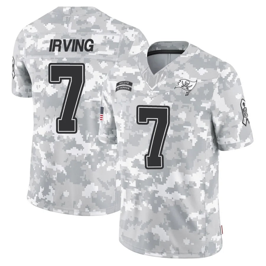 Elroe TB.Buccaneers #7 Bucky Irving Player Limited Arctic Camo Stitched Jerseys